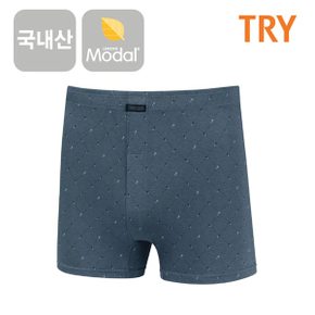 TRY 남성 위버트렁크 모달 남자 사각팬티 속옷 (카키)