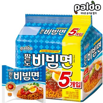  [팔도] 팔도 비빔라면 130g  1봉(5개)