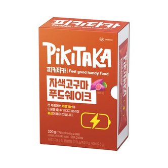 청정원 [1DAY]PIKITAKA 자색고구마 푸드쉐이크(40g*5ea)