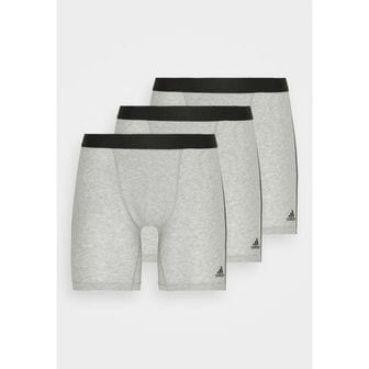 이스퀘어 2468439 Adidas Sport 아디다스 스포츠웨어 STRIPS BOXER BRIEF 3PACK - 바지 헤더 그레이