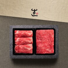 1++(8)등급 한우지예 알짜배기 3호 (등심400g+불고기400g 총 0.8kg)