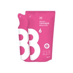 레인보우샵 다목적세정제 베이킹소다 워터 500ml 리필 x 2개입