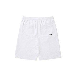 NEW YORK ARCH LOGO SWEAT SHORTS PANTS L.그레이