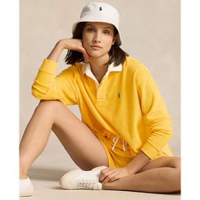 여성 크롭 테리 럭비 셔츠(WMPOKNIN1J20023700)