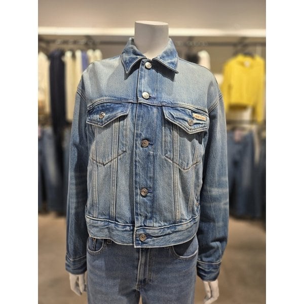 [파주점] [CK진] 여성 코튼 셀비지 90s 트러커 자켓 (40WL781-Q24)