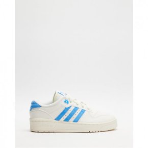 4158553 adidas Rivalry Low - Uni Core White, Blue Burst  Off White