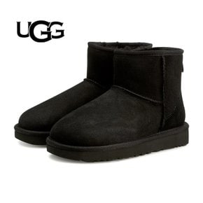 어그 UGG 클래식 미니 II 부츠 블랙 (1016222-BLK)