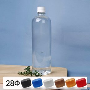 (1BOX) 투명 아치페트병 1000ml (기본캡-80개입) 더치 담금주 효소 음료 플라스틱용기