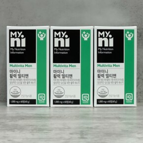 마이니 활력 멀티맨 60정 x 3개