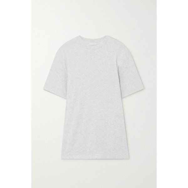 스킴스 보이프렌드 스트레치 저지 티셔츠 라이트 헤더 그레이 라이트 그레이 1647597300411323