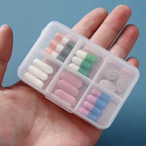 휴대용 약통 알약통 케이스 영양제 소분 보관함 ODM-PILLBOX1