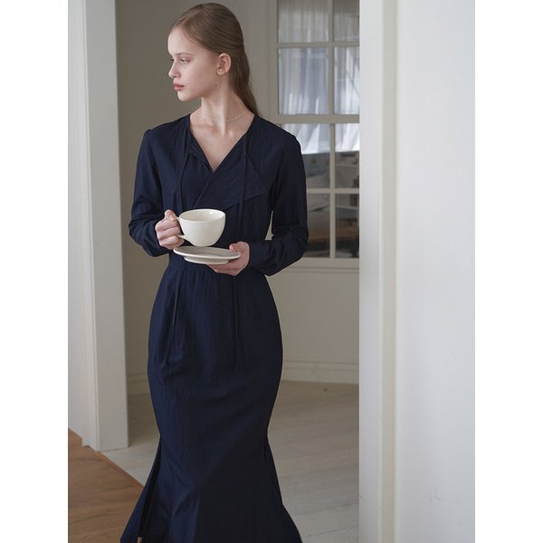 WRAP DRAPING DRESS VER.2_NA