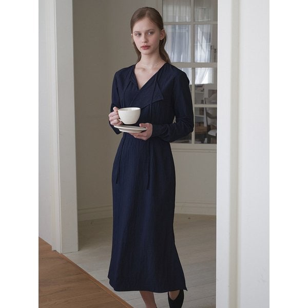 WRAP DRAPING DRESS VER.2_NA