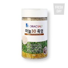 [신안죽염] 황토가마 프리미엄 마늘 죽염 100g
