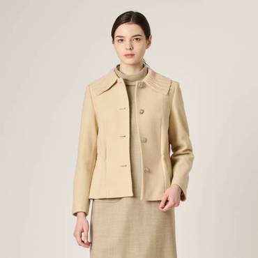 BCBG 니트카라 스트링 자켓 B4S1J101