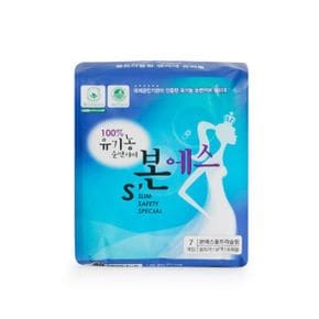 본S 생리대 슈퍼롱오버나이트 7p X ( 2매입 )