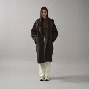 Essential Wool Hooded Coat