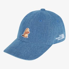 [노스페이스 키즈 공식] 키즈 로고 볼캡 와펜 NE3CS00S_BLU
