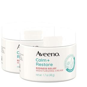 [해외직구] Aveeno 아비노 캄 리스토어 레드니스 릴리프 수분크림 48g 2팩