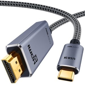 코드웨이 USB C타입 to HDMI 케이블 v2.0 1m외