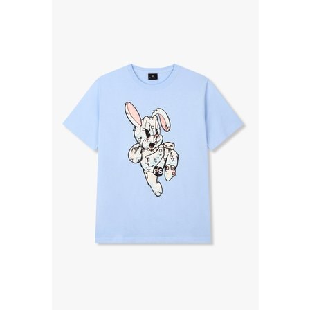 폴스미스 [PS PAUL SMITH] 버니 프린트 코튼 티셔츠 5735127106000