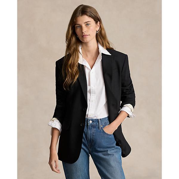 여성 스트레치 울 블렌드 블레이저(WMPOOTWN5V20309001)