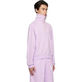 렉토 SSENSE 익스클루시브 퍼플 집업 스웨트셔츠 RCMK23RJTP09B LV LAVENDER