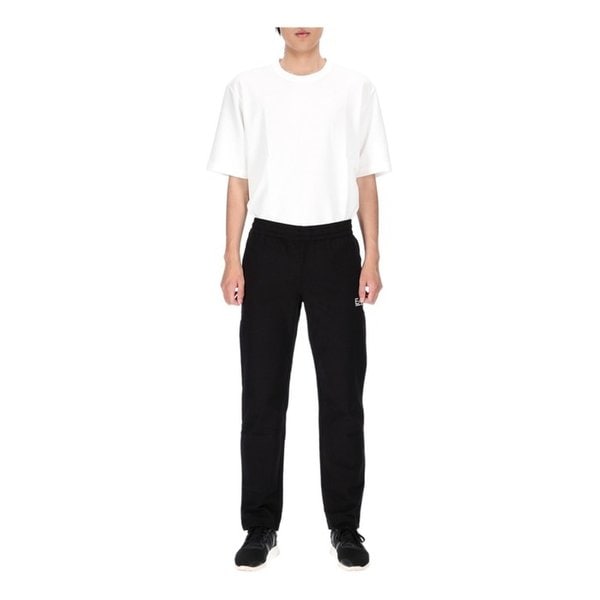 EA7 로고 8NPP51 PJ05Z 1200 슬림핏 스웨트팬츠 트랙팬츠