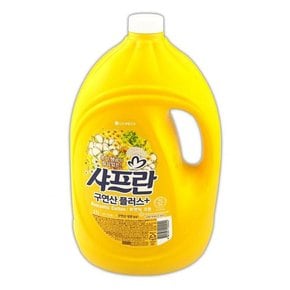 [감성하우스] 샤프란 구연산플러스 코튼향 섬유유연제 3100ml -O