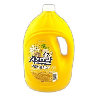  [감성하우스] 샤프란 구연산플러스 코튼향 섬유유연제 3100ml -O