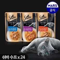 수제 수프 40g x24개/고양이간식