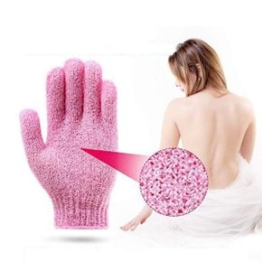 손가락 때밀이 장갑 블루/때타올 브러쉬 목욕 샤워볼