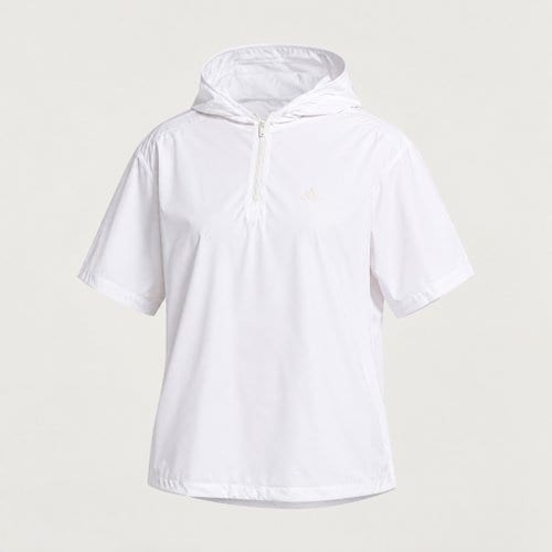 아디다스 아디제로 쿼터집 쇼트 슬리브 후드 풀오버_i0709588