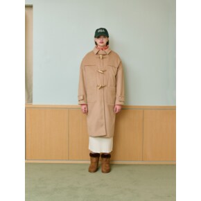 OVERSIZED DUFFLE COAT [CAMEL]