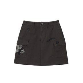 iscream 캉골 카고 스커트 8118 차콜