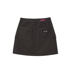 iscream 캉골 카고 스커트 8118 차콜