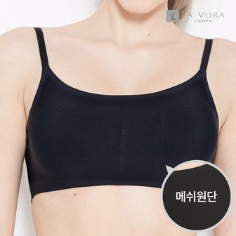 라보라 심리스 퓨징 메쉬 스킨브라 끈타입 704BK_P317207307