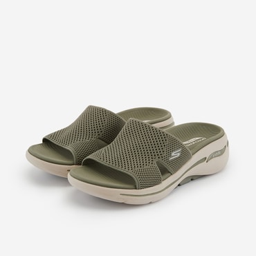 스케쳐스 여성 고 워크 아치핏 샌들 / GO WALK ARCH FIT SANDAL -SP0WSCEM033 GN