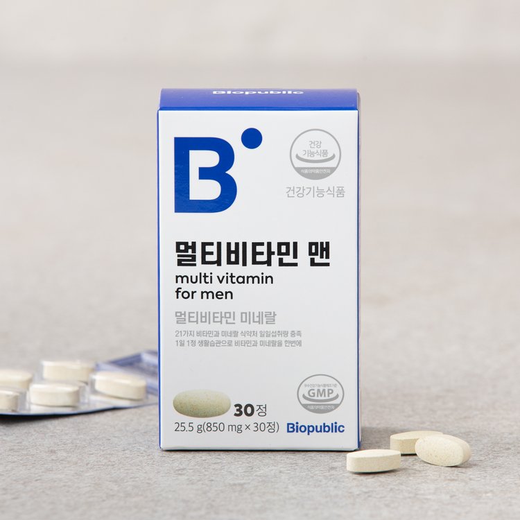 Biopublic]멀티비타민맨 30정, 믿고 사는 즐거움 Ssg.Com