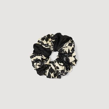 산드로 [25SS 시즌오프 30%] 플로럴 패턴 스크런치 SF25S3FAZYS91