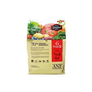  ANF 독 식스프리에스 레드 소고기 2.4kg