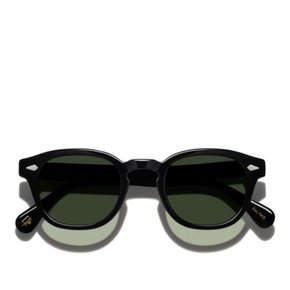[해외배송] 모스콧 아세테이트 라운드 키홀 브리지 선글라스 LEMTOSH SUN BLACK G15 LENSES 46
