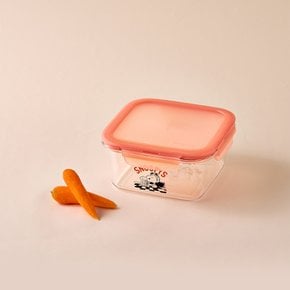 테이블탑 스누피 사각 밀폐용기 930㎖ 직사각