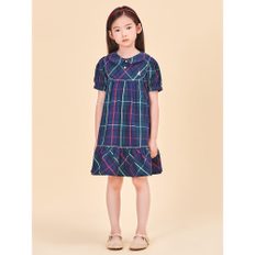 *시즌오프30%*[BEANPOLE KIDS] 헤릿 체크 베이비돌 원피스  그린 (BI4371G06M)