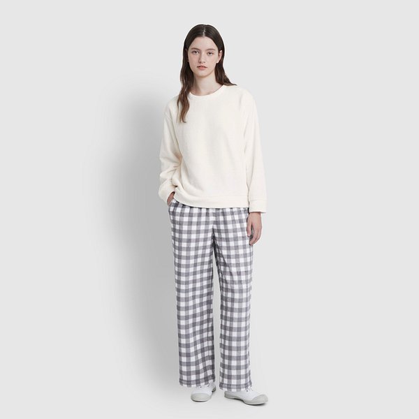 여 극세사 패턴 파자마 팬츠 J205402029082