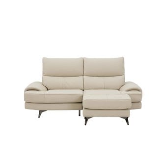  벤스 3인 소파 카우치형_라이트그레이