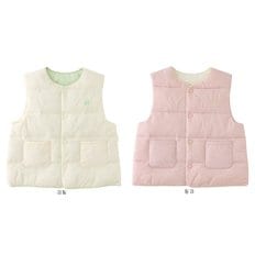 [강남점 단독] 역시즌 인기 뮤뮤 웜라이트 다운조끼 2종중 택 1 (34A14-13)