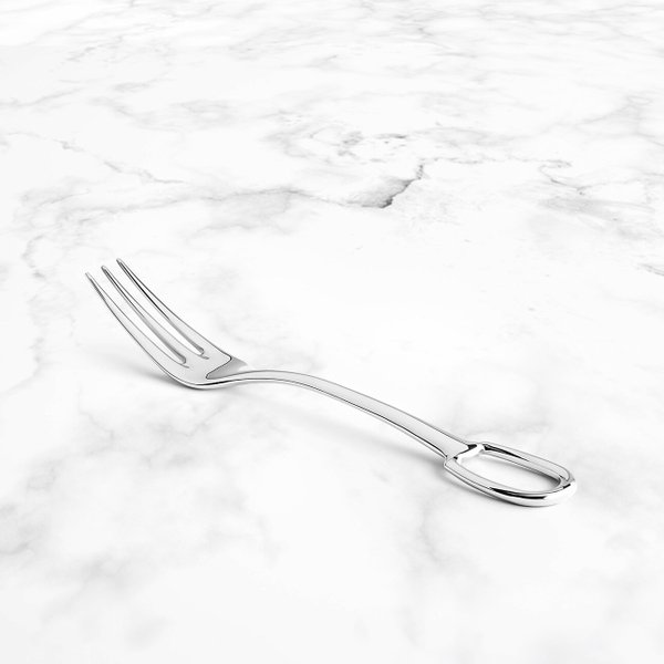 [트리니체] 에르메스 아뜰라쥬 실버 은도금 커트러리 디너 포크