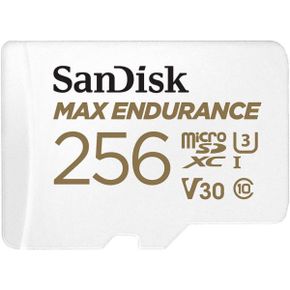 샌디스크 512 SanDisk 256GB MAX Endurance microSDXC 카드 with Adapter for Home Security 카