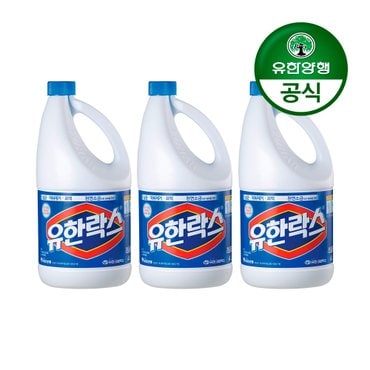 유한양행 유한락스 레귤러 4L 3개